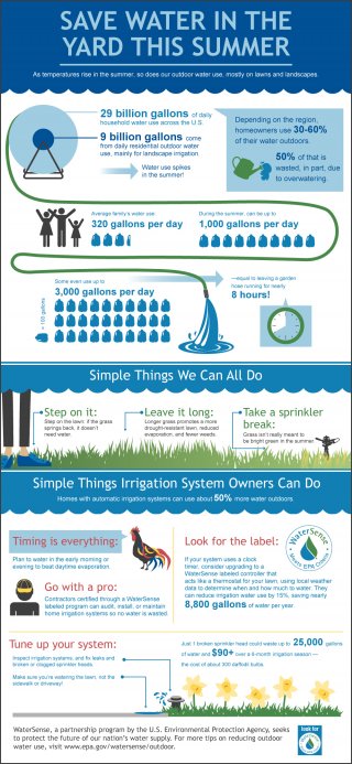 Save Water Infographics